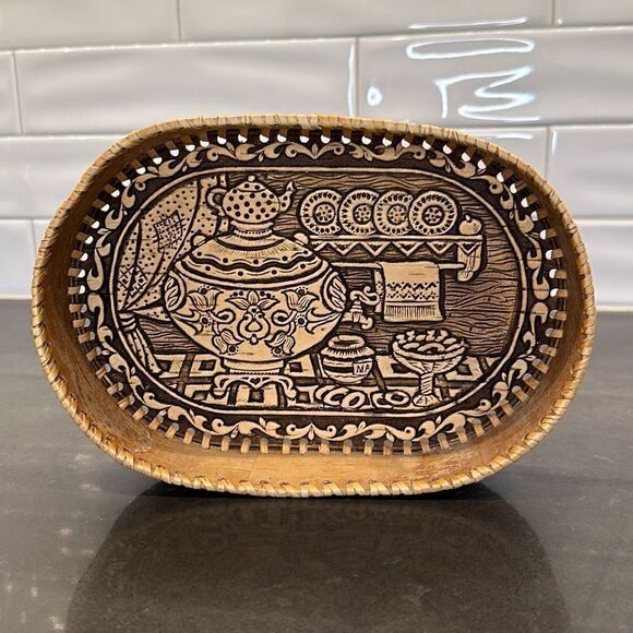 Birch Bark Art Piece-NWOT - Picture 3 of 6
